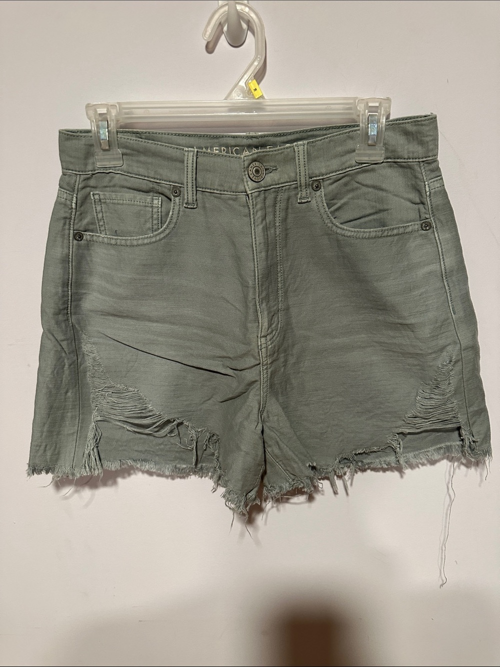 American Eagle Outfitters mom shorts.
